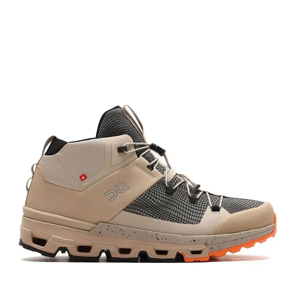 Mens Size 7 - On Running Cloudtrax Sensa Sand Flame Boot Shoes 3MD11571175 NEW